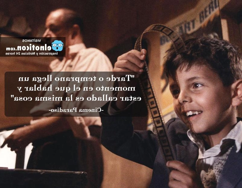 cinema paradiso te gusto esta frase no olvides compartirlo con tus amigos osvaldo rios publico romantico video con shakira quede con la boca abierta